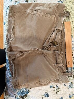 American Eagle Outfitters Tan Cotton Casual Shorts